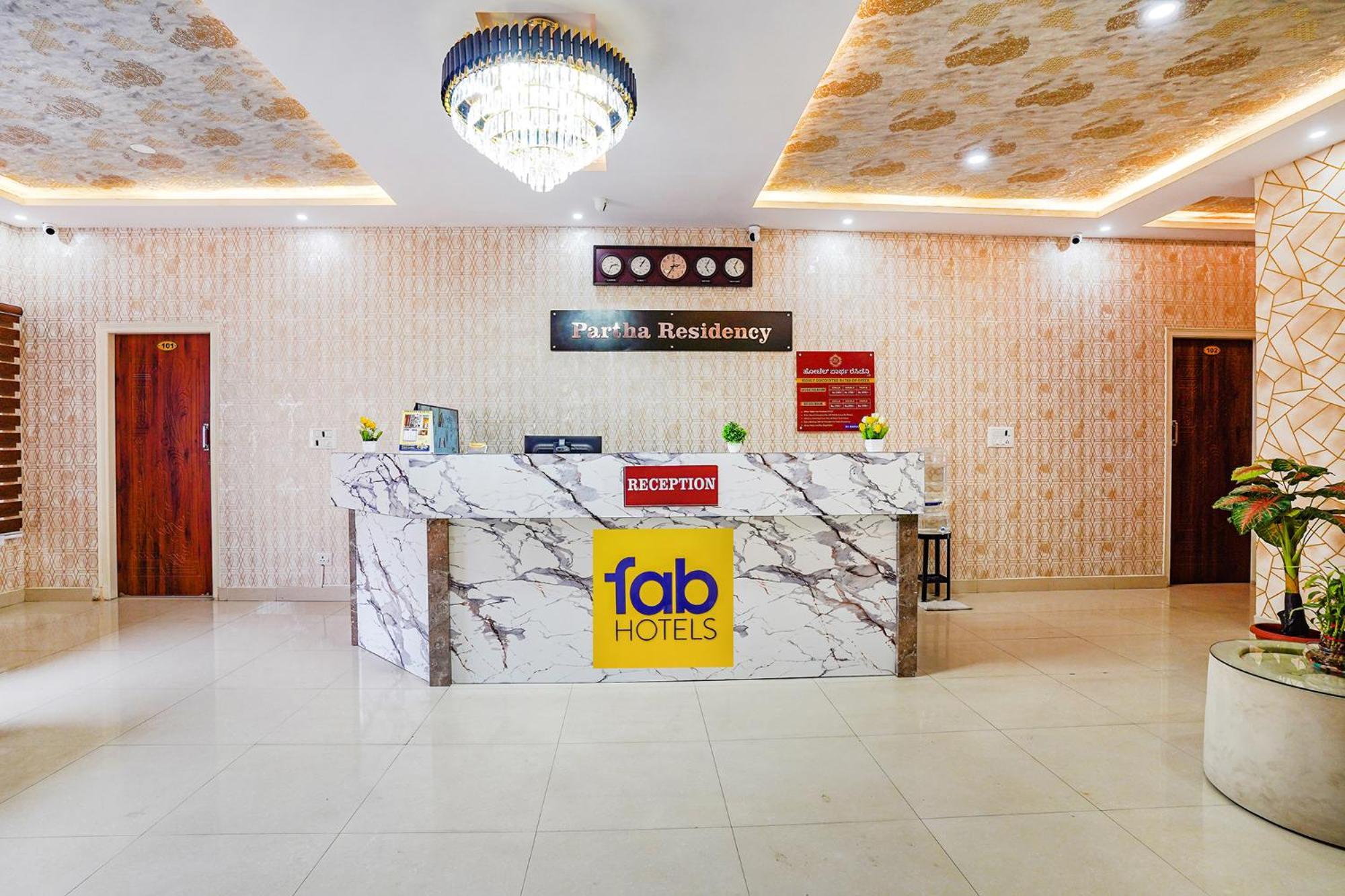 Fabhotel Partha Residency - Nr Iskcon Kr Puram Bengaluru Kültér fotó