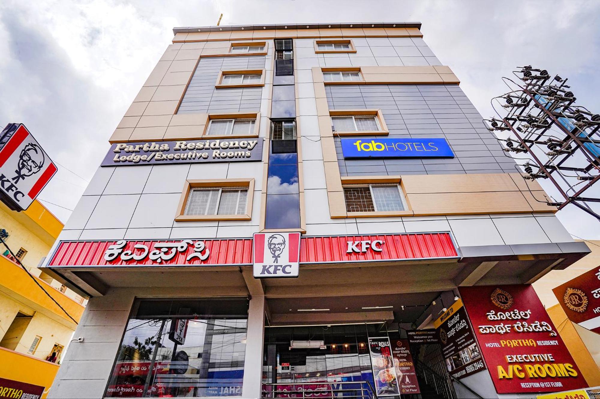 Fabhotel Partha Residency - Nr Iskcon Kr Puram Bengaluru Kültér fotó