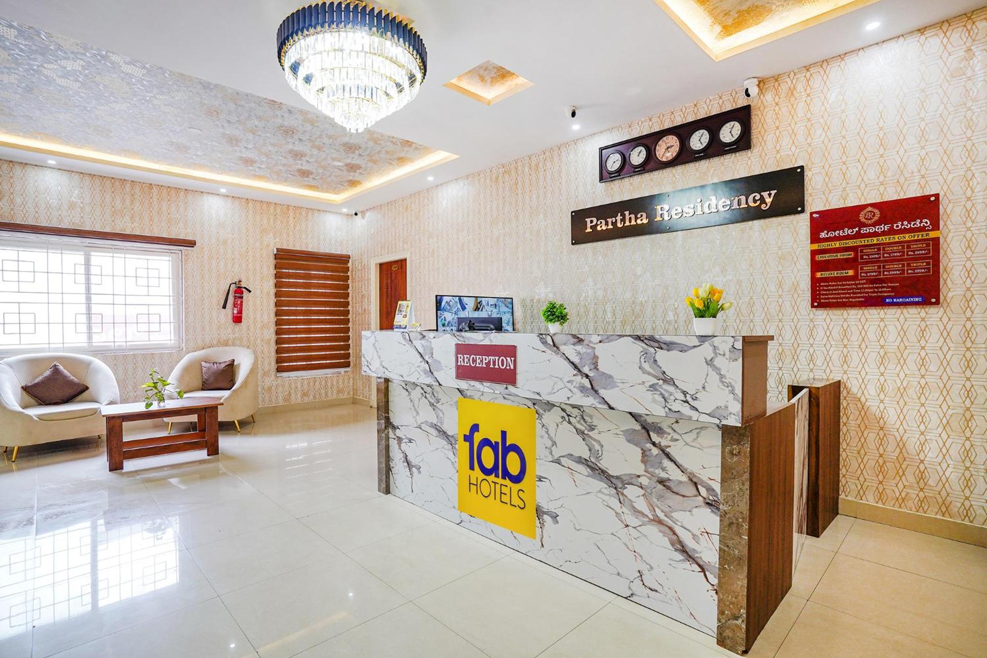 Fabhotel Partha Residency - Nr Iskcon Kr Puram Bengaluru Kültér fotó